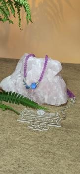 Halskette Purple Heart Komplettansicht 2